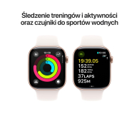 Apple Watch 10 42/Różowe Aluminum/RóżowyPasek Sportowy S/M GPS - 1278087 - zdjęcie 4